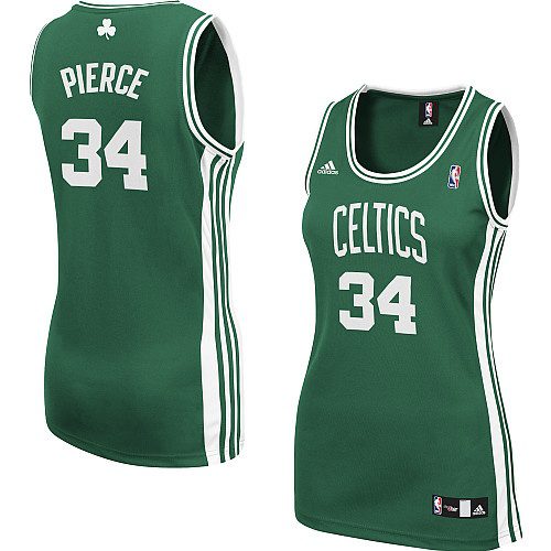 Boston%20CelticsPaul Pierce Women Swingman Green Jersey